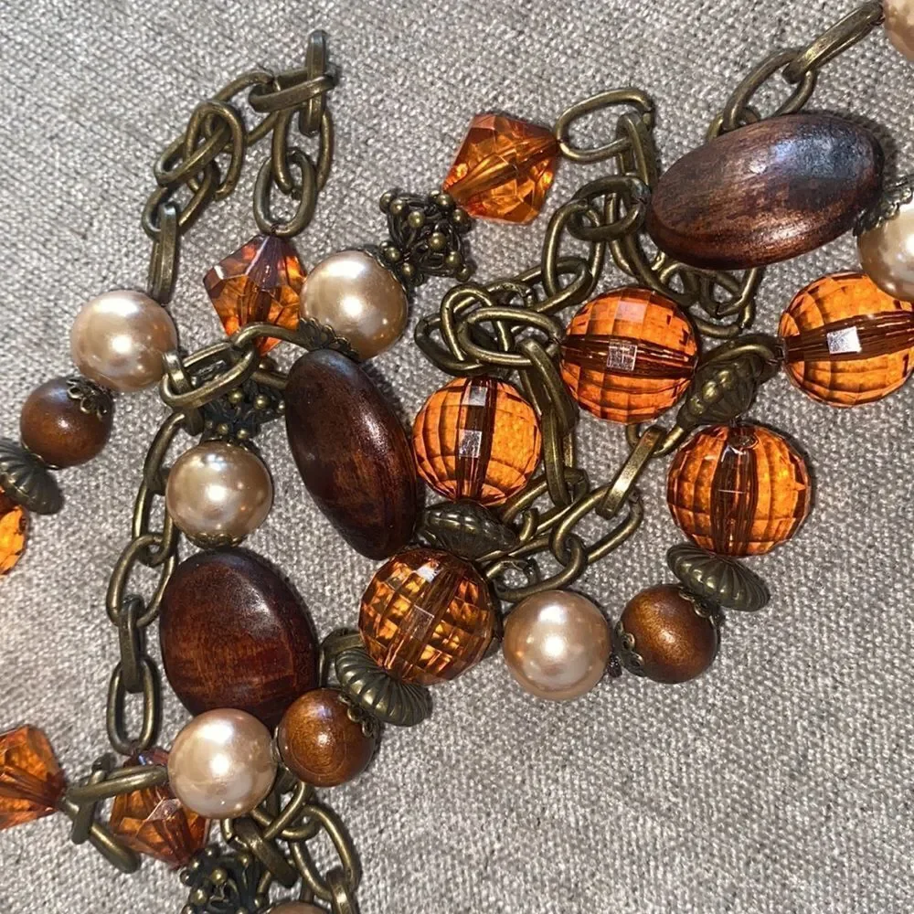 Bohemian Beaded Necklace!